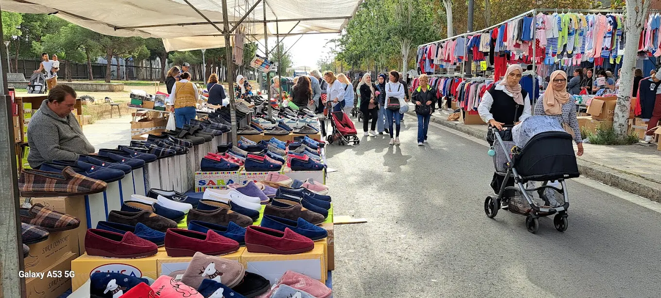 Imagen del mercadillo